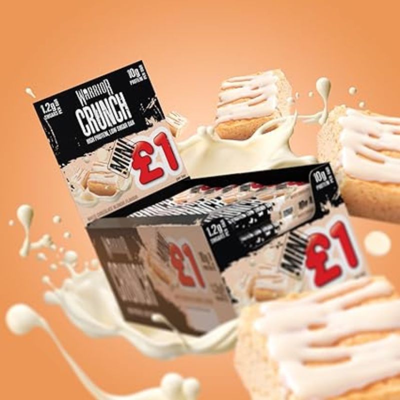 Warrior CRUNCH Mini Protein Bars 24 x 32g Bars