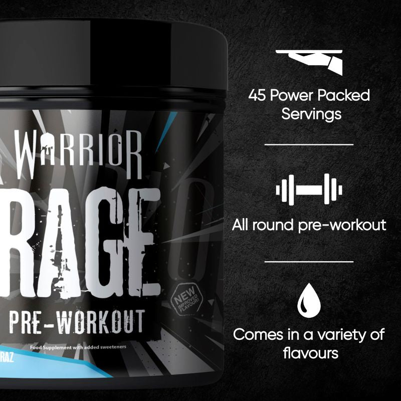 Warrior RAGE Pre-Workout - 392g