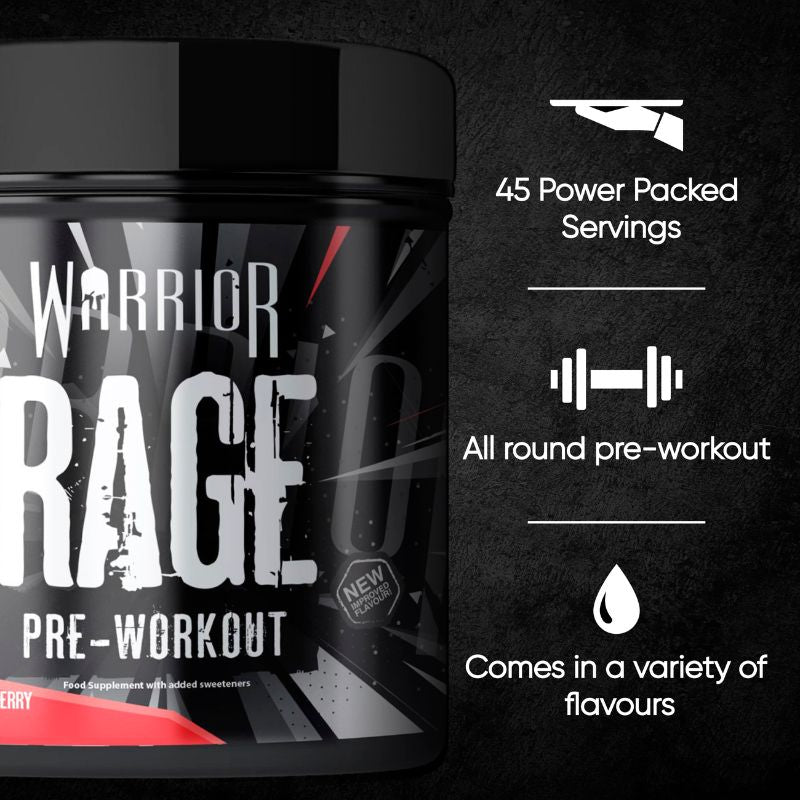Warrior RAGE Pre-Workout - 392g