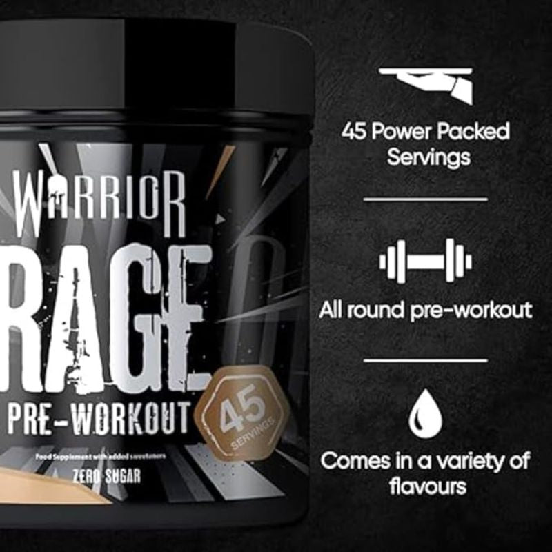 Warrior RAGE Pre-Workout - 392g