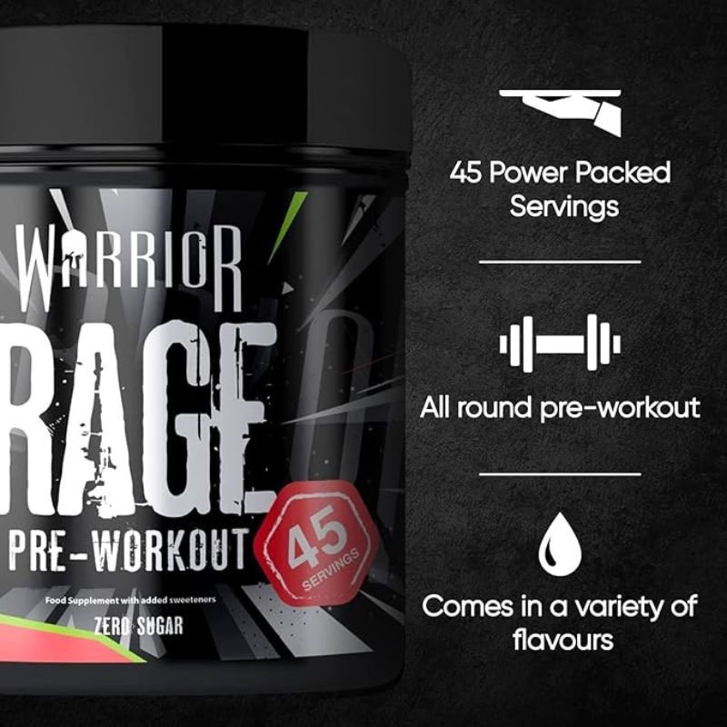 Warrior RAGE Pre-Workout - 392g