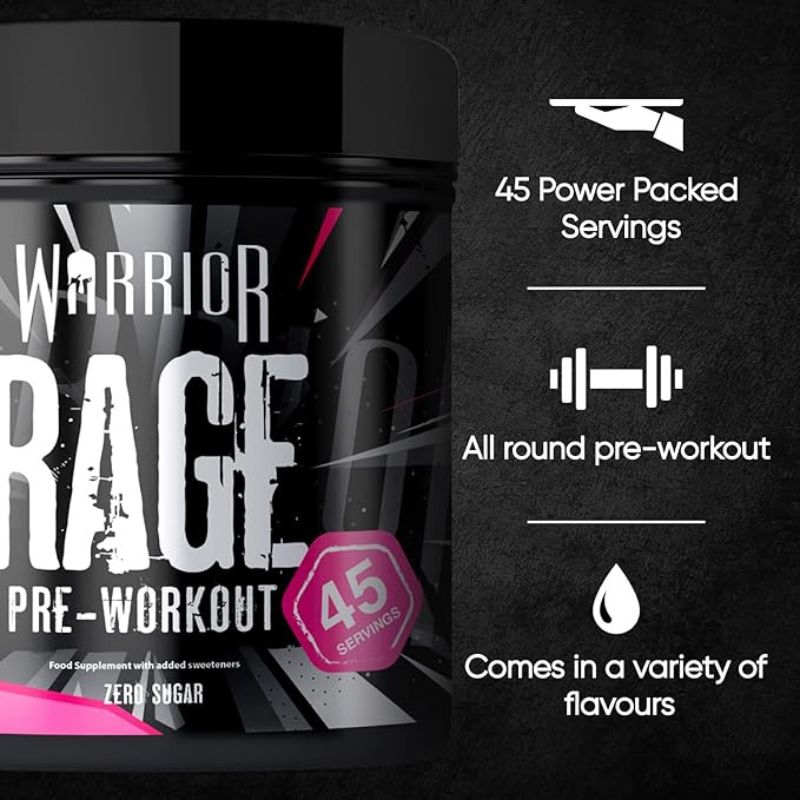 Warrior RAGE Pre-Workout - 392g