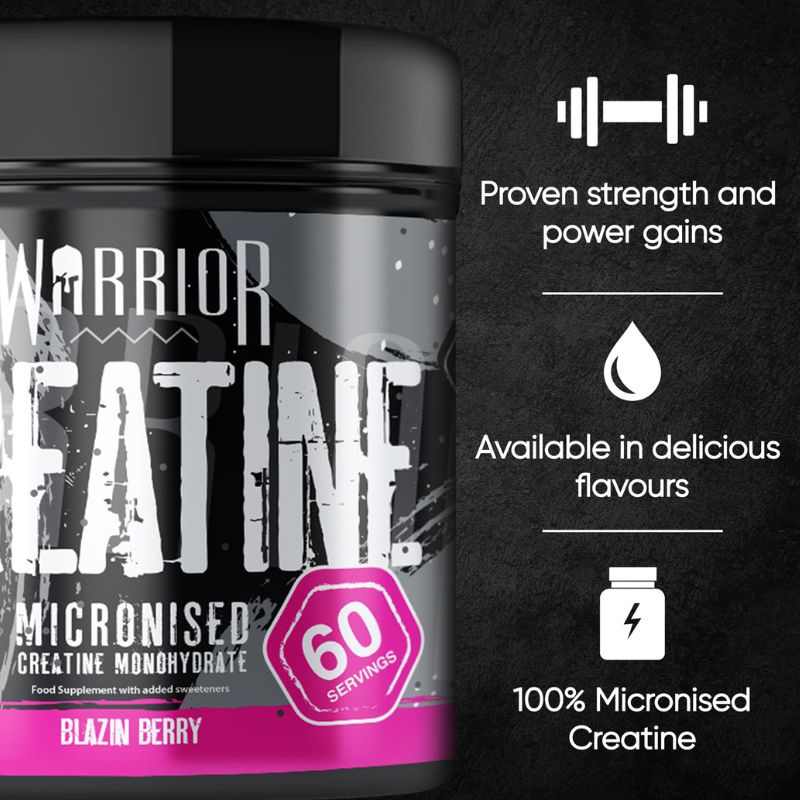 Warrior Essentials Creatine - Micronized Creatine - 300g & 500g