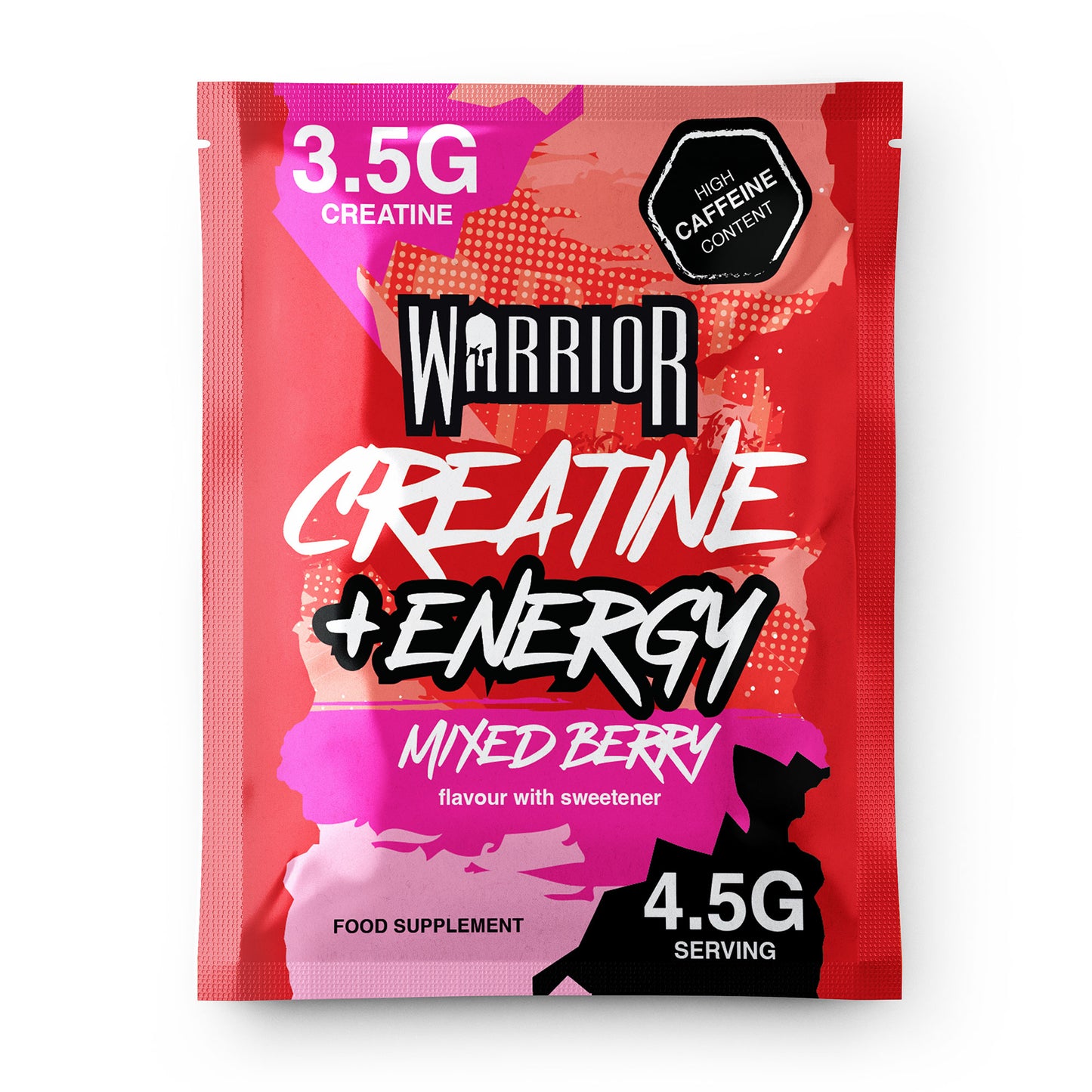 Warrior Creatine Plus Energy – Sachet Pack (15 Sachets)