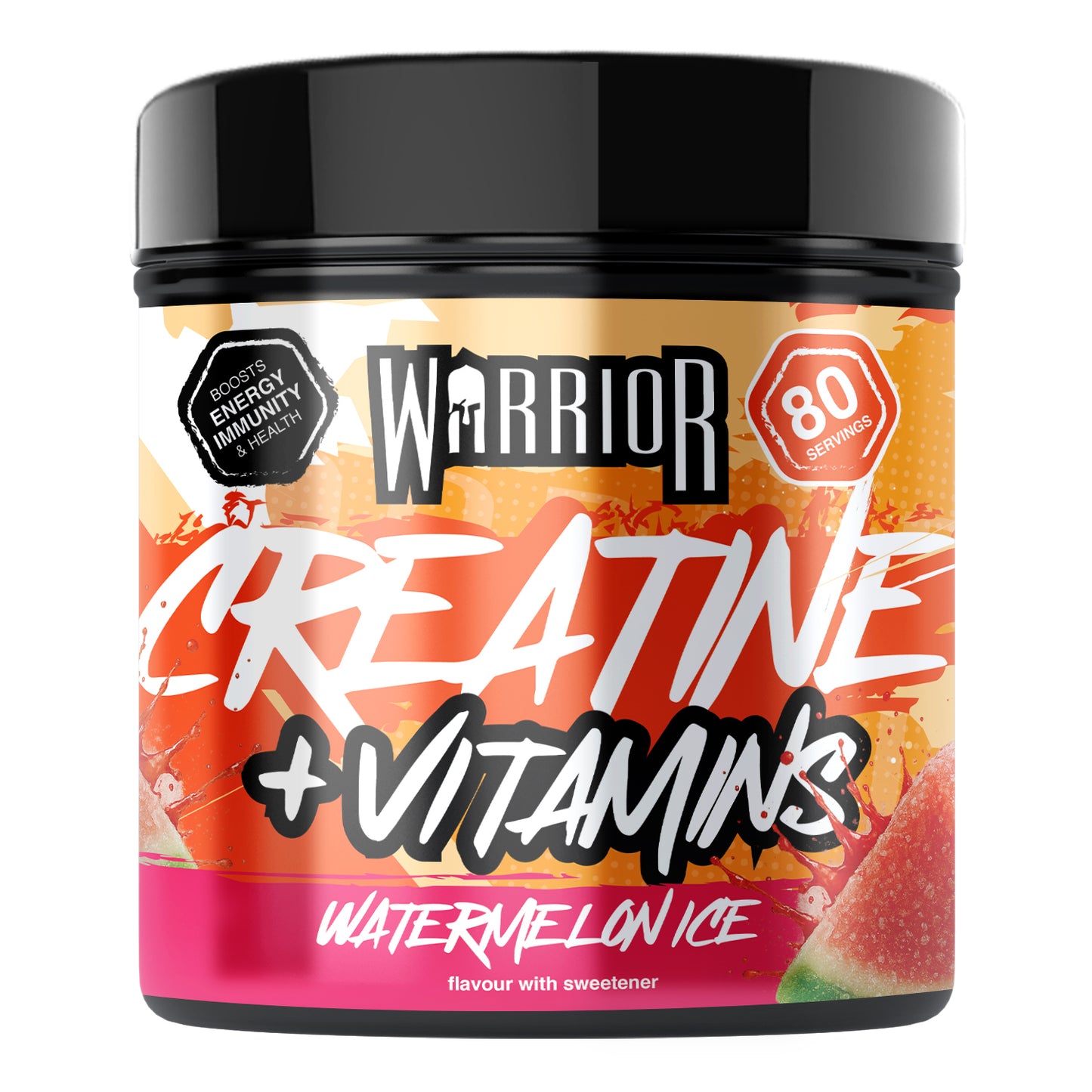 Warrior Creatine Plus Vitamins Unflavoured - 80 Servings