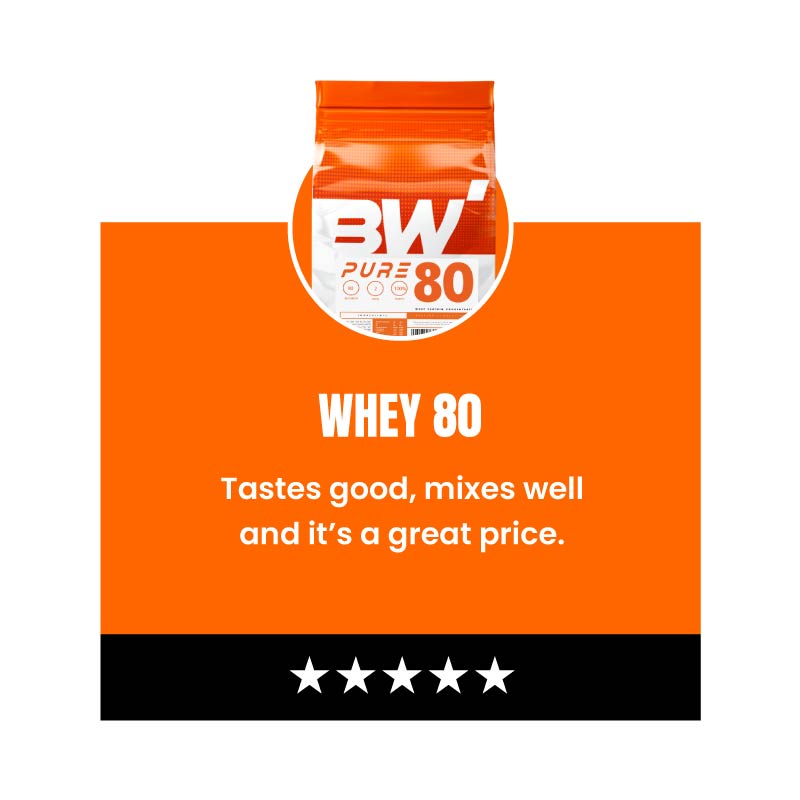Pure Whey Protein Concentrate 80