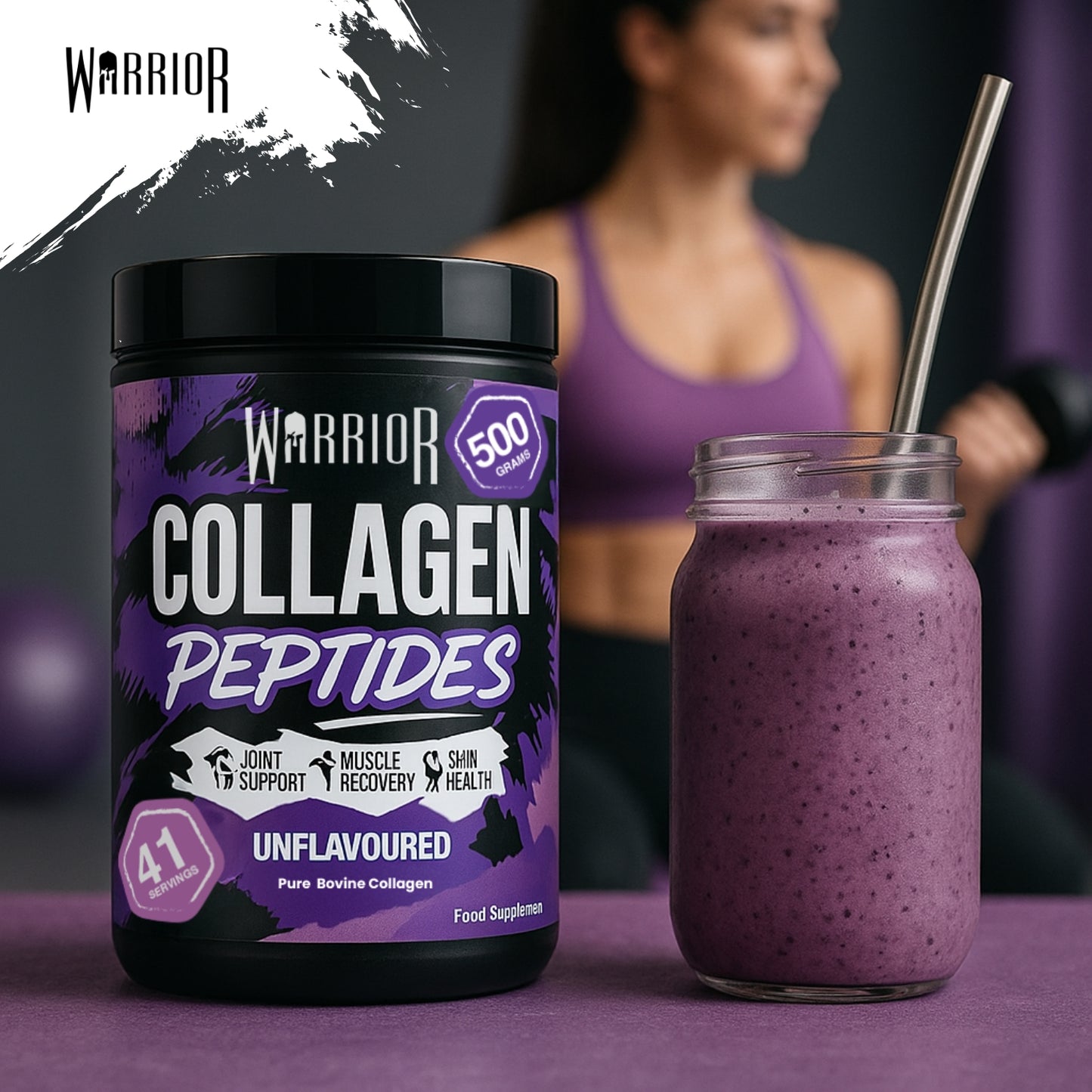 Warrior Collagen Powder - 500g (41 Servings)