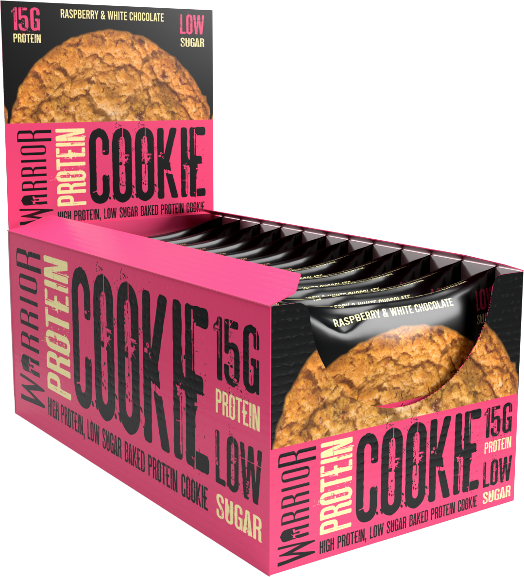 Warrior Protein Cookie €“ 12 x 60g Cookies
