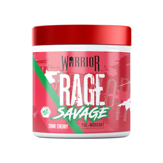 Warrior Rage SAVAGE PreWorkout 40 Servings Bodybuilding Warehouse