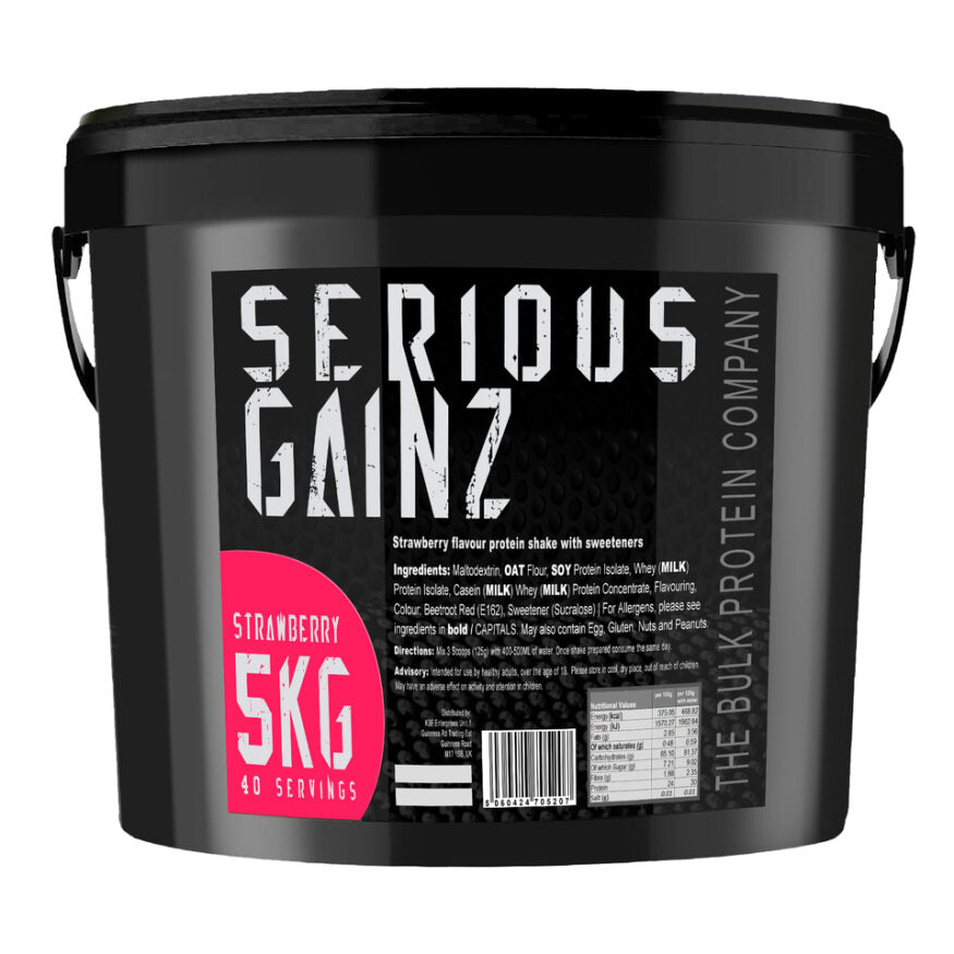 The Bulk Protein Company Serious Gainz