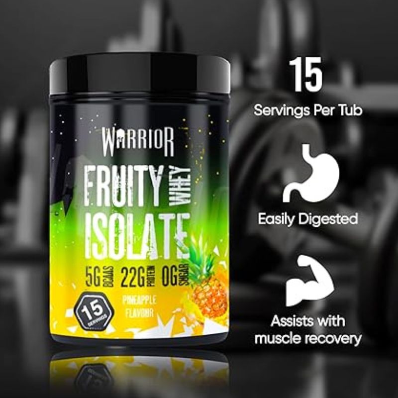 Warrior Whey Isolate - 375g & 500g (BBE Products 500g ONLY)