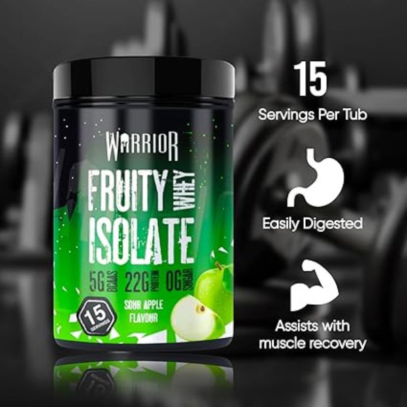 Warrior Whey Isolate - 375g & 500g (BBE Products 500g ONLY)
