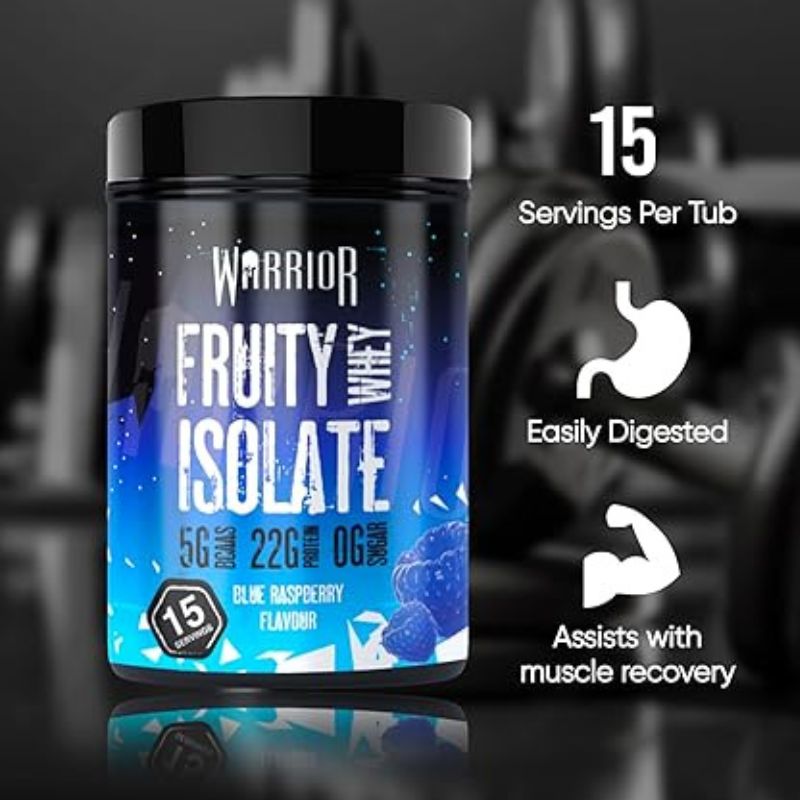 Warrior Whey Isolate - 375g & 500g (BBE Products 500g ONLY)