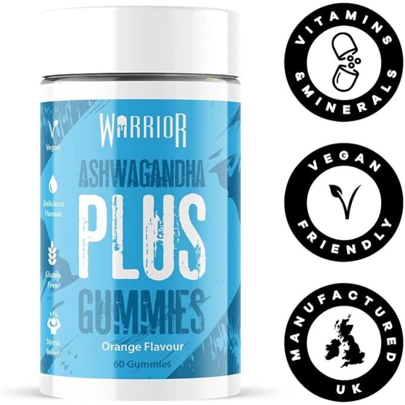 BBE APRIL25 - Warrior Ashwagandha Plus - 60 Gummies