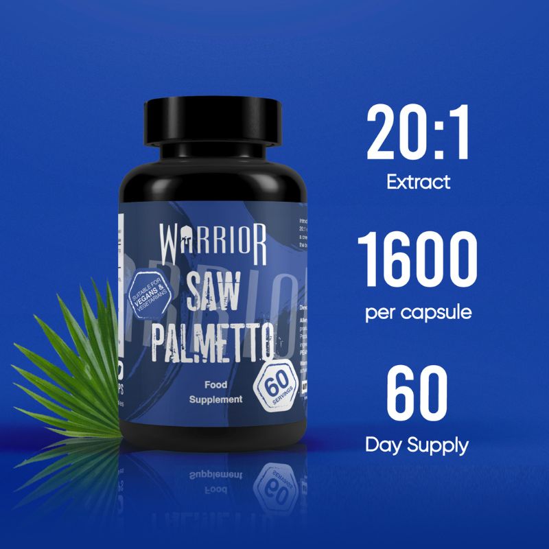 Warrior Saw Palmetto - 60 Caps