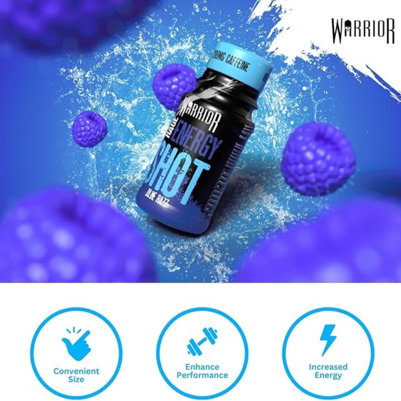 Warrior Rage Pre-Workout Energy Shot - (12x 60ml)