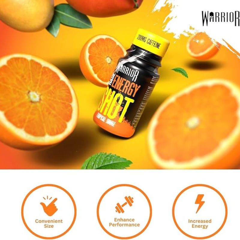 Warrior Rage Pre-Workout Energy Shot - (12x 60ml)
