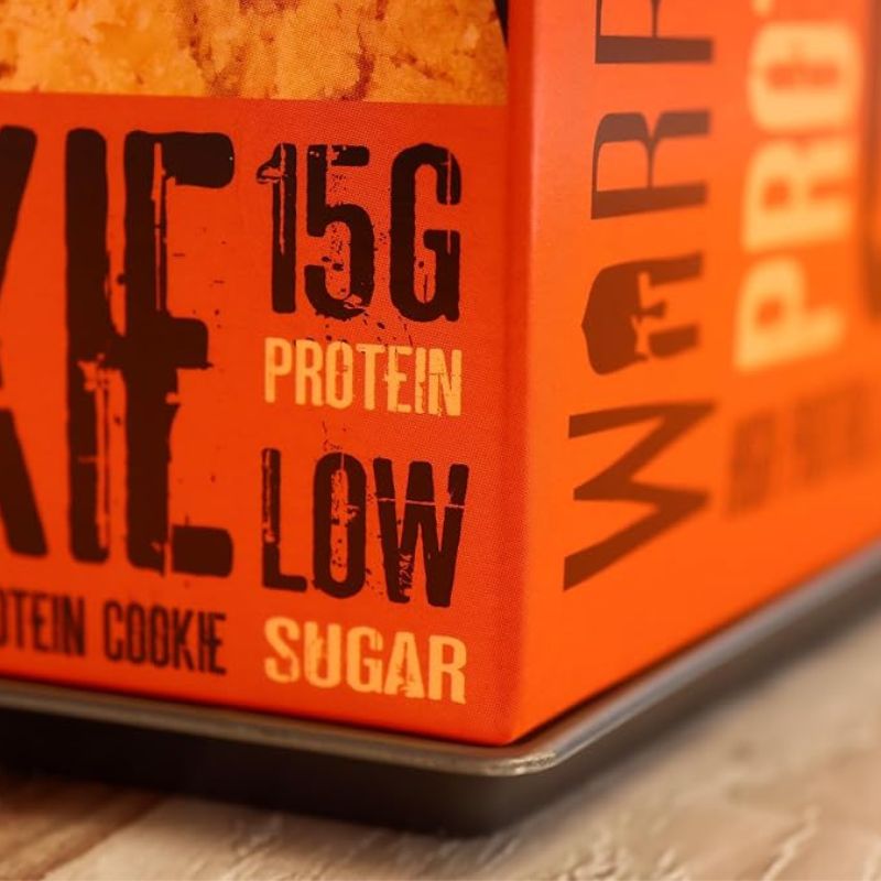 BBE FEB25 - Warrior Protein Cookie - 12 x 60g Cookies