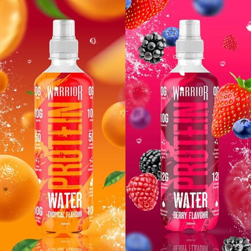 BBE APRIL25 - Warrior Protein Water - (12x500ml)