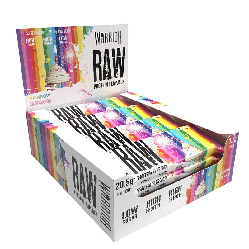 Warrior RAW Protein Flapjack - 12 Bars