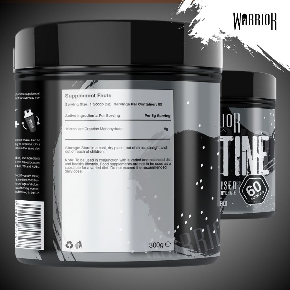 Warrior Essentials Creatine | Unflavoured - 300g (French Label)