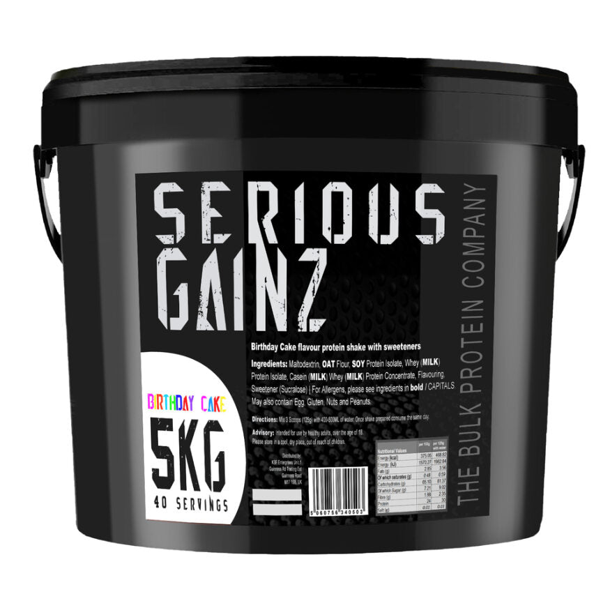 The Bulk Protein Company Serious Gainz