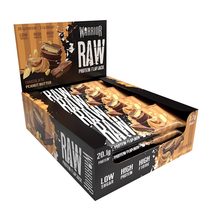 Warrior RAW Protein Flapjack - 12 Bars