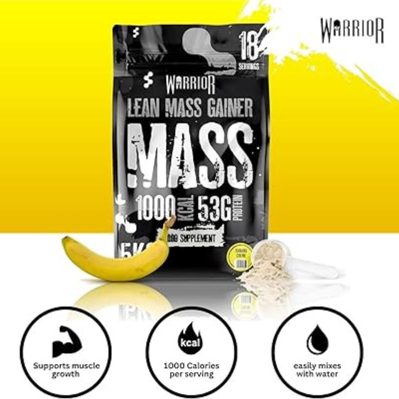 Warrior Mass Lean Mass Gainer - 5kg