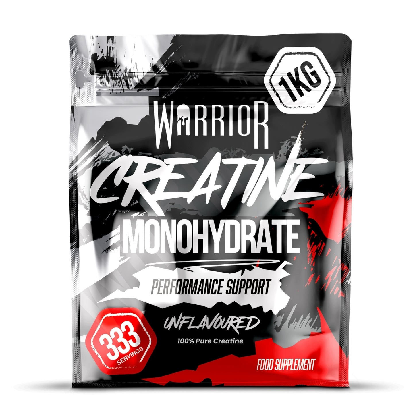 Warrior Creatine Monohydrate Powder - 300g, 500g & 1kg