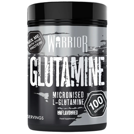 Warrior Glutamine Powder - 500g Tubs (100 Servings)