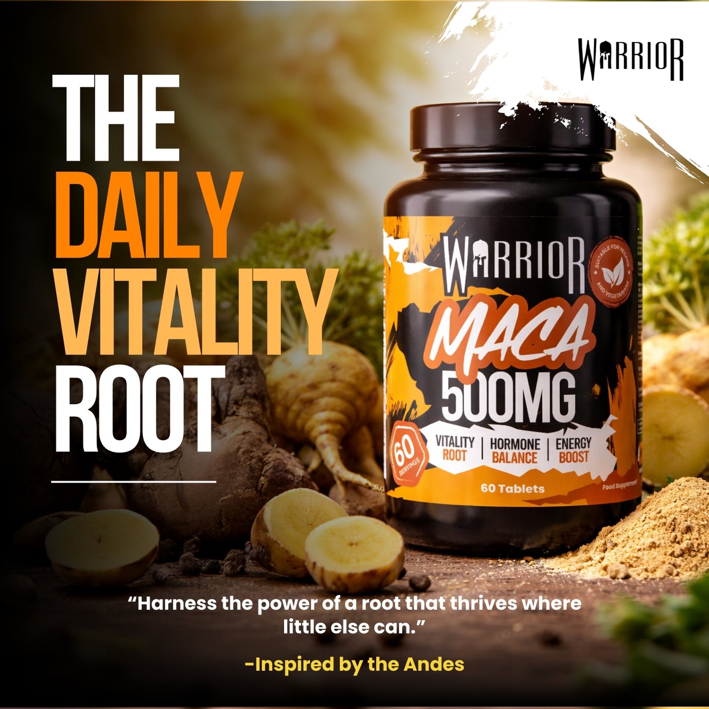 Warrior MACA - 60 Tabs