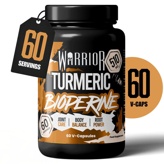 Warrior Turmeric with Bioperine (510mg) - 60 V-Caps