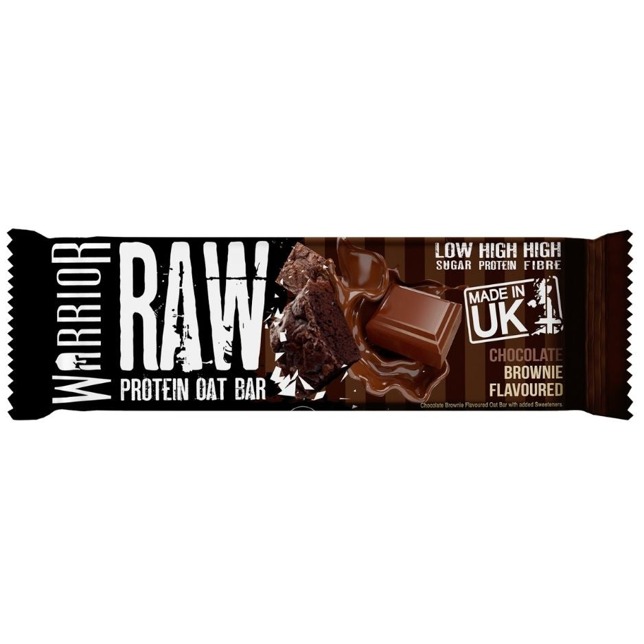 Warrior RAW Protein Oat Bars - 12 x 75g Box