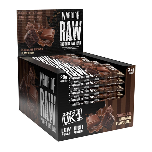 Warrior RAW Protein Bar - 24 x 75g Bars