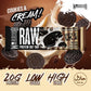 Warrior RAW Protein Oat Bars - 12 x 75g Box