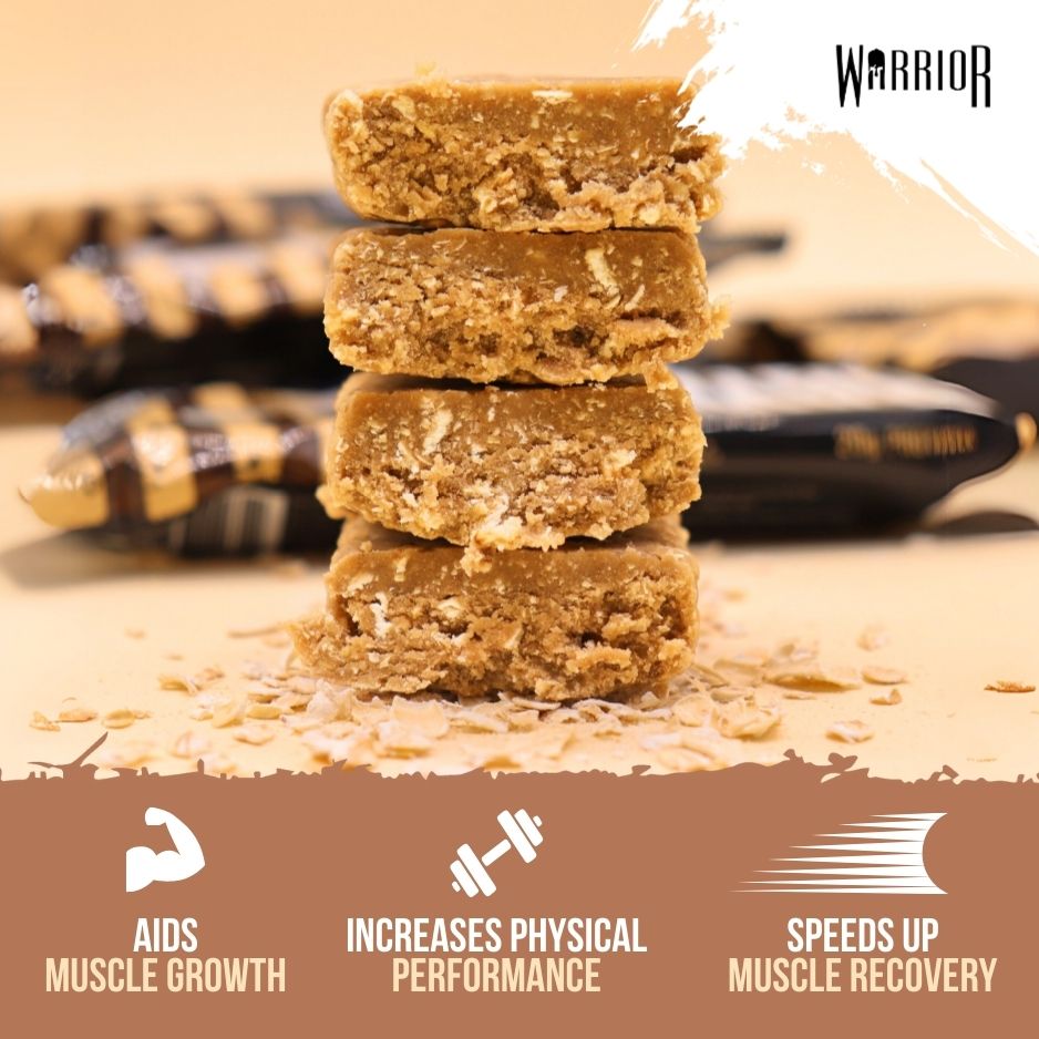 Warrior RAW Protein Oat Bars - 12 x 75g Box