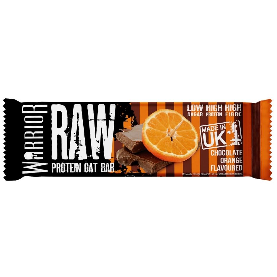 Warrior RAW Protein Oat Bars - 12 x 75g Box