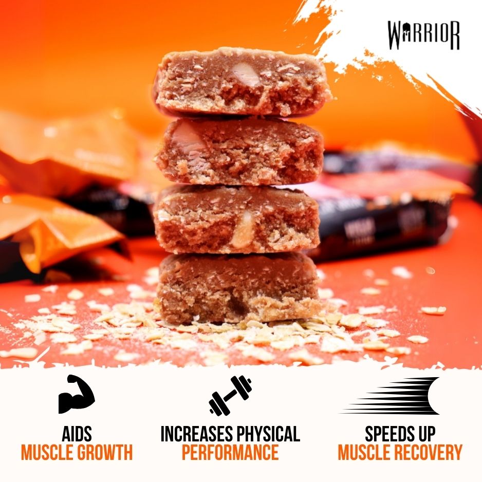 Warrior RAW Protein Oat Bars - 12 x 75g Box