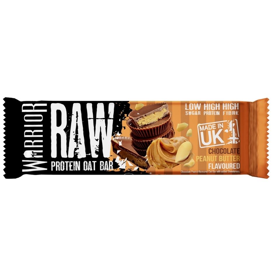 Warrior RAW Protein Oat Bars - 12 x 75g Box