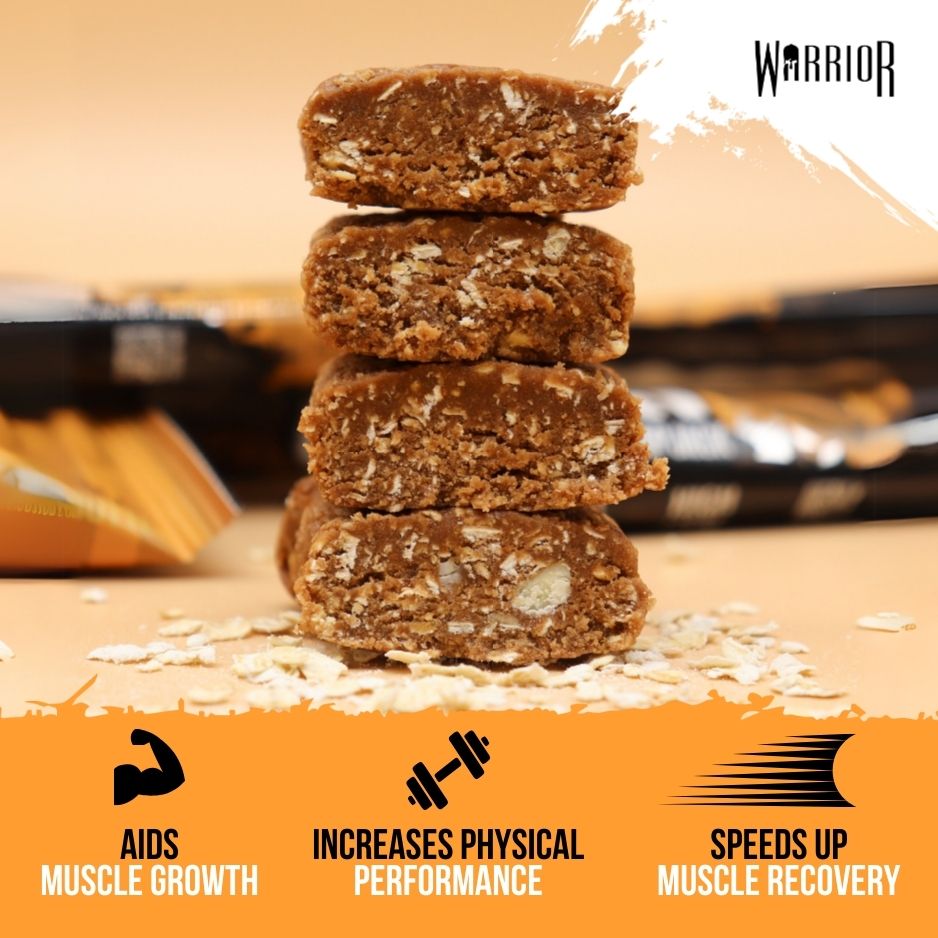 Warrior RAW Protein Oat Bars - 12 x 75g Box
