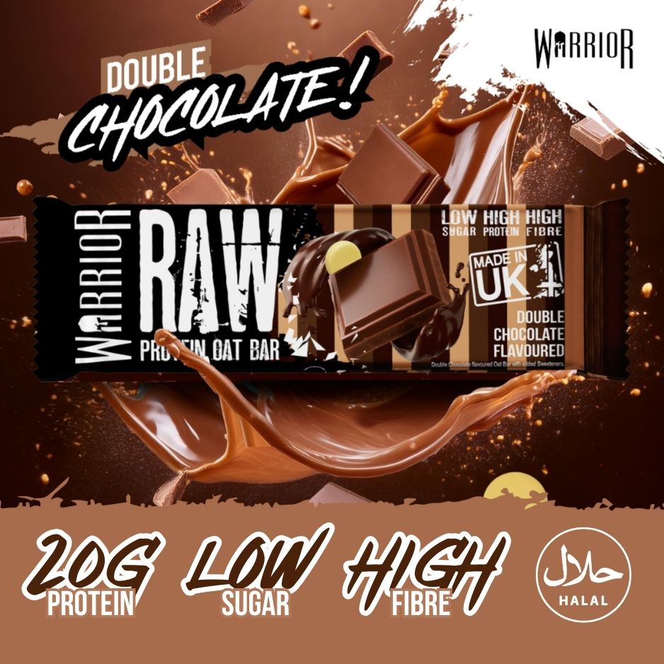 Warrior RAW Protein Oat Bars - 12 x 75g Box