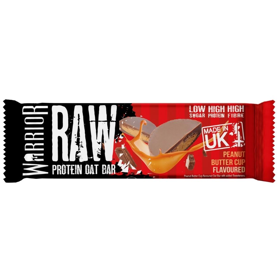 Warrior RAW Protein Oat Bars - 12 x 75g Box