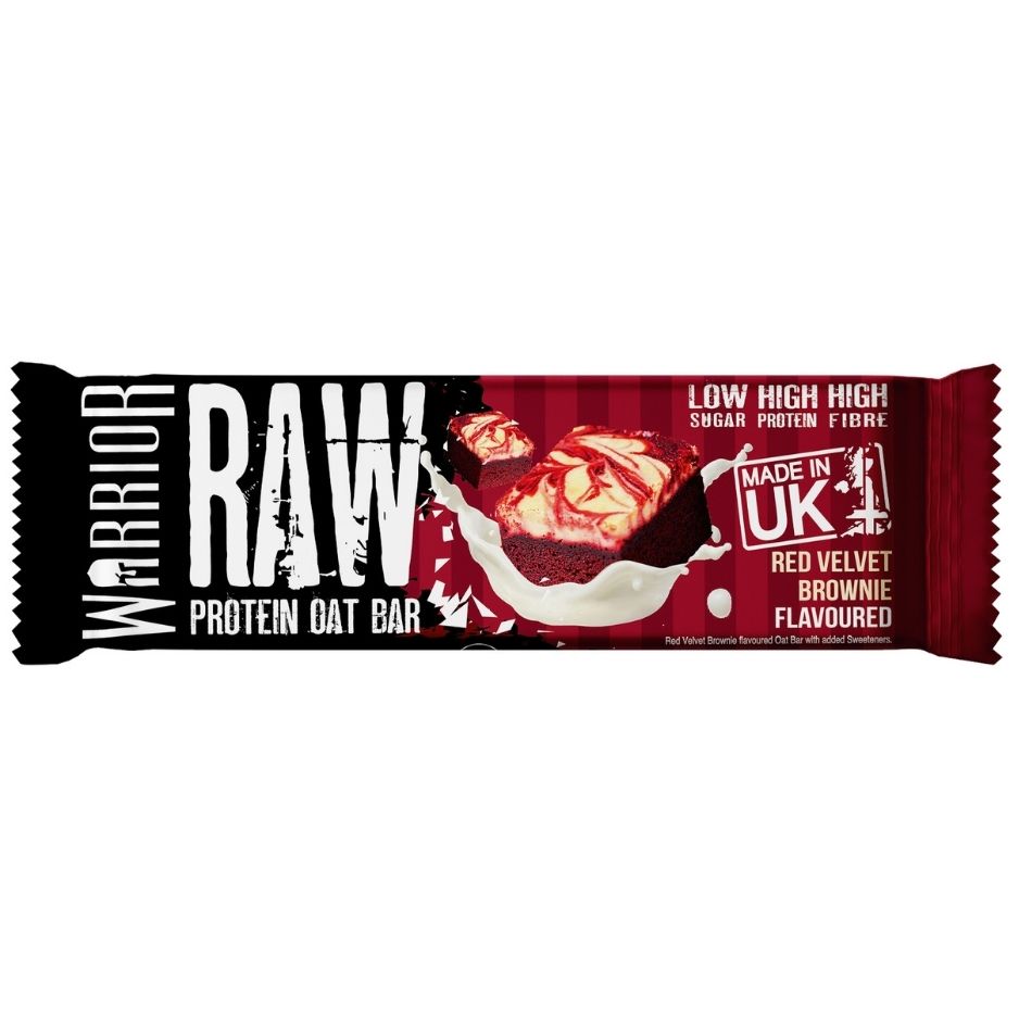Warrior RAW Protein Oat Bars - 12 x 75g Box