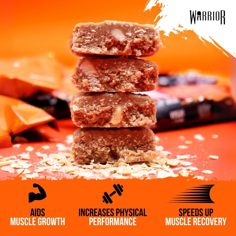 Warrior RAW Protein Oat Bars - 12 x 75g Box