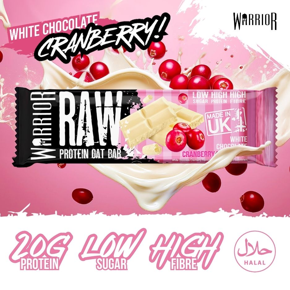 Warrior RAW Protein Oat Bars - 12 x 75g Box