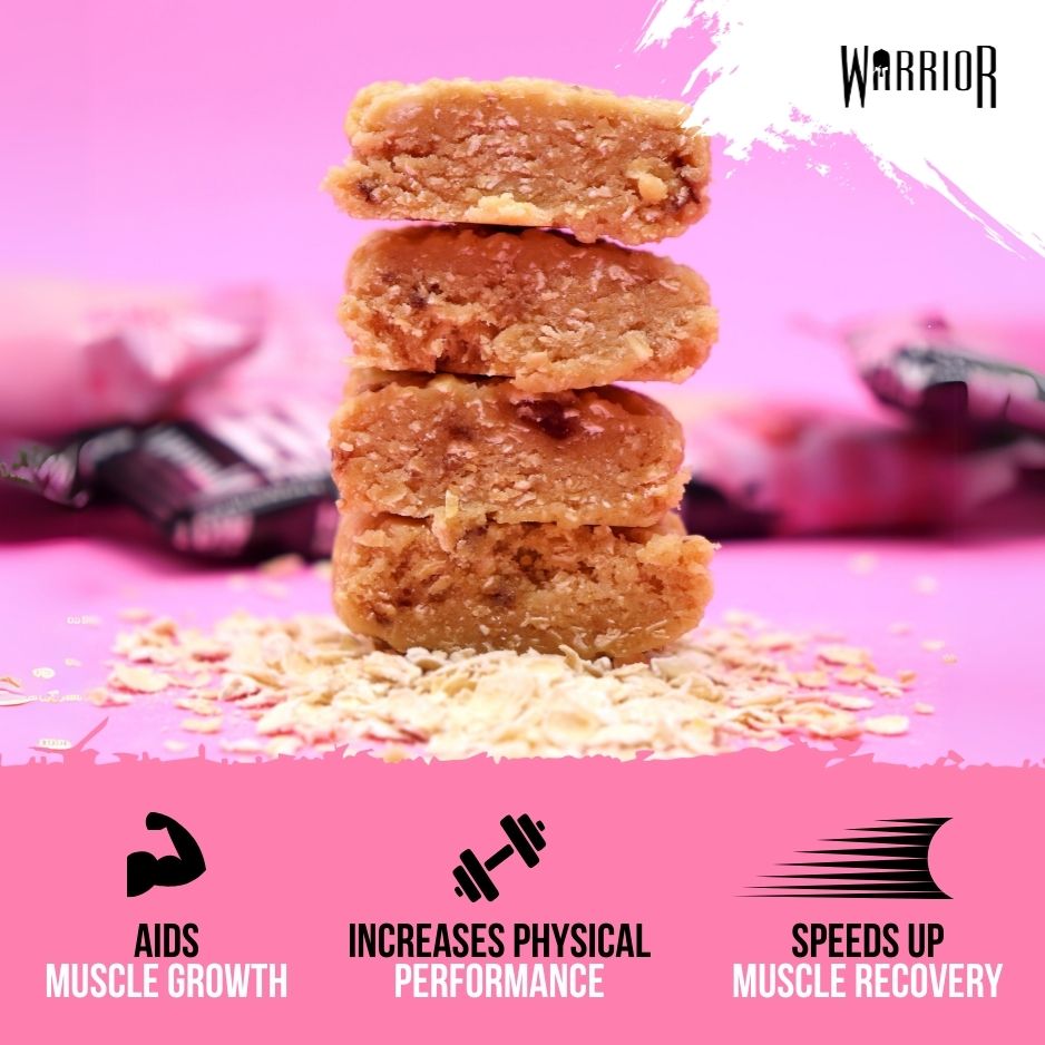 Warrior RAW Protein Oat Bars - 12 x 75g Box