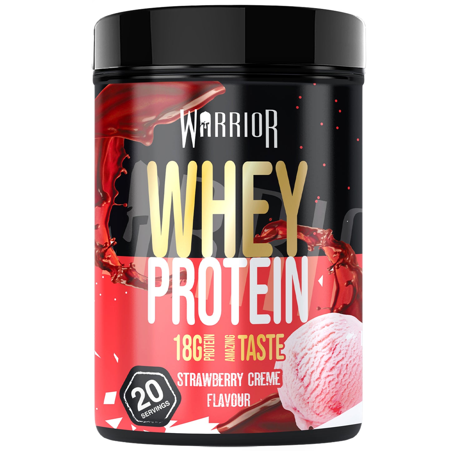 Warrior Whey Protein Powder 500g (French Label)