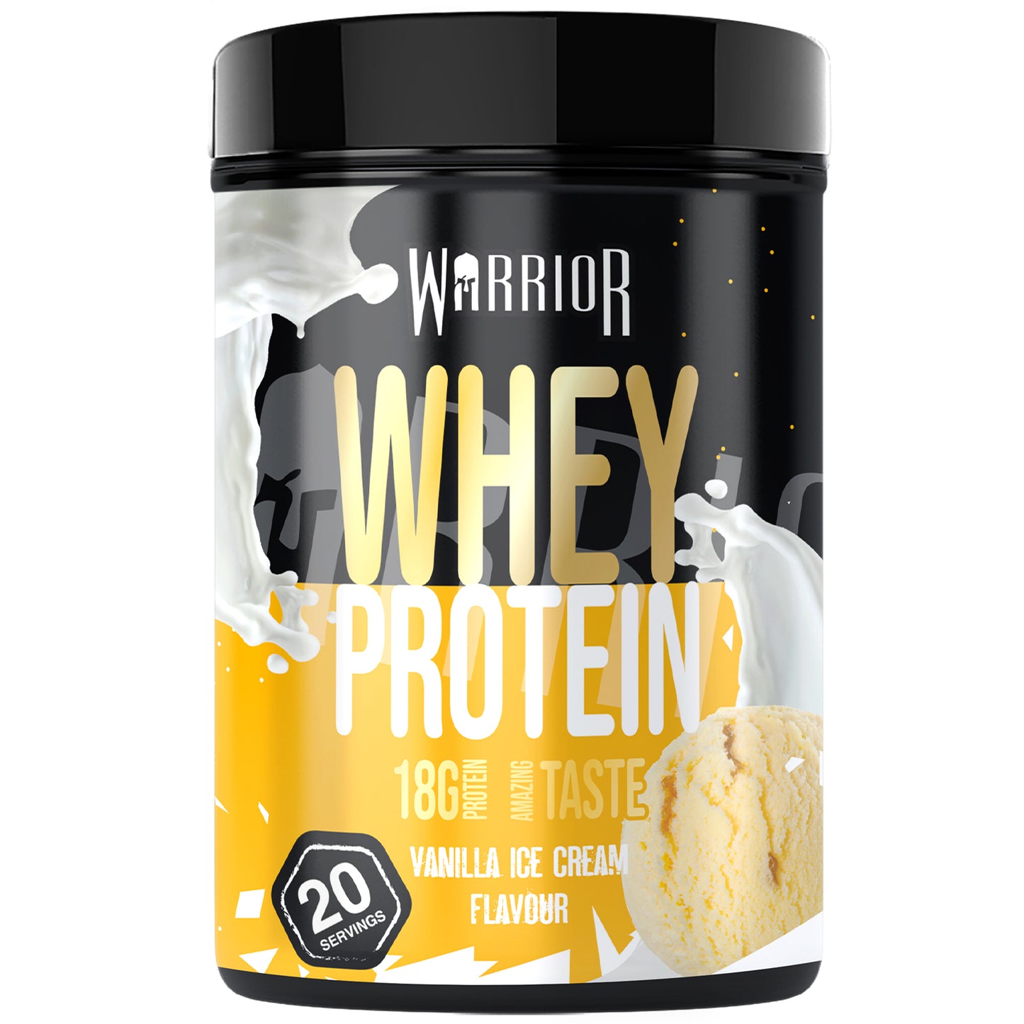 Warrior Whey Protein Powder 500g (French Label)