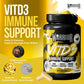 Warrior Vitamin D3 - 60 Tabs