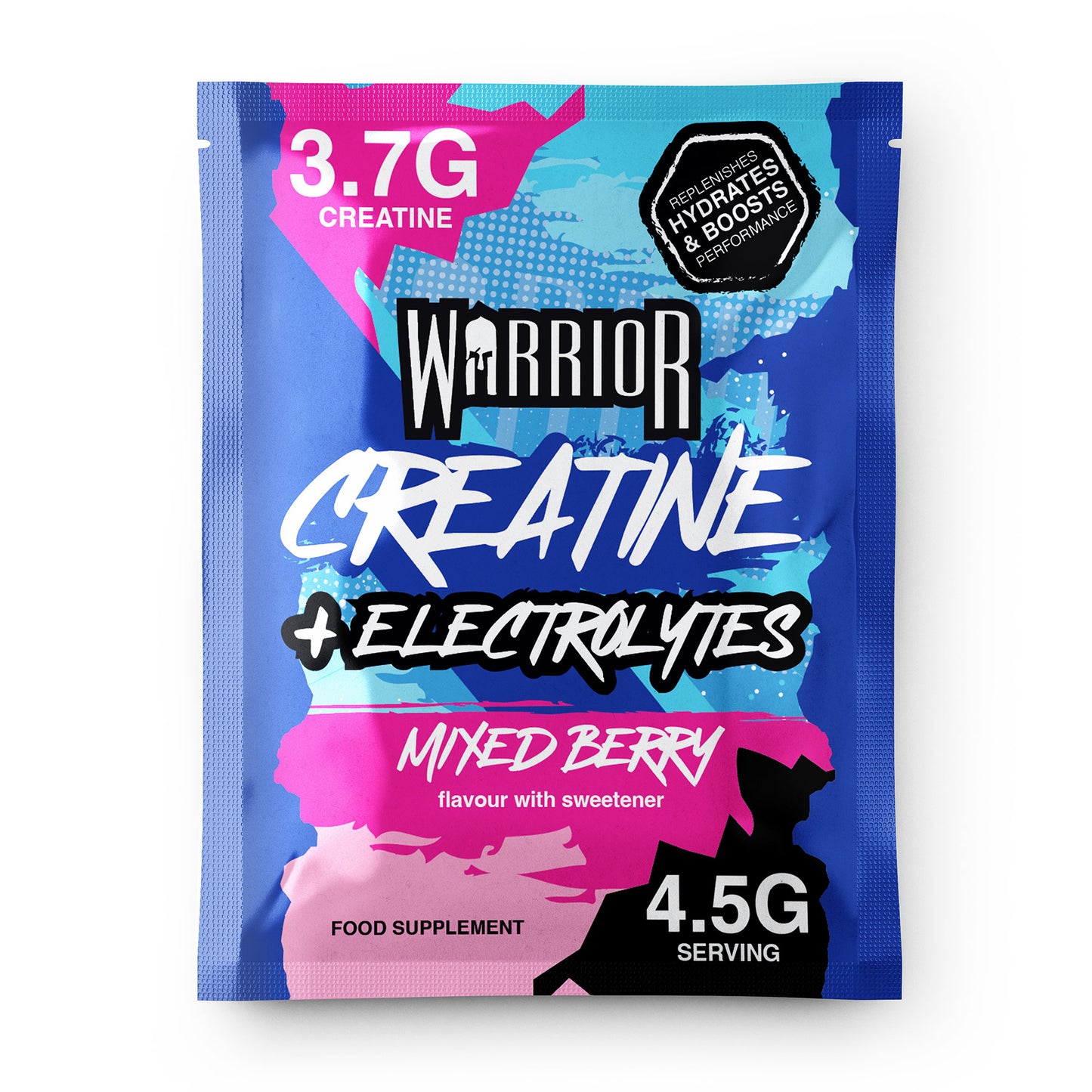 Warrior Creatine Plus Electrolytes – Sachet Pack (15 Sachets)